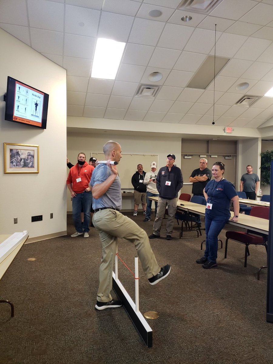 OSUTacFAN's tweet photo. So grateful we had a chance to speak at the Fire Service Instructors of Oklahoma #fsio 40th annual conference! Had a great time meeting some amazing people and talking #firefighter fitness! 

#okstate #gopokes https://t.co/lIMTxUCTZQ