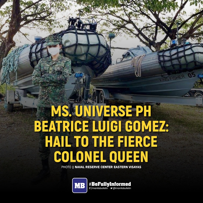 Cebu City beaut Beatrice Luigi Gomez was crowned Thursday, September 26, as this year’s Miss Universe Philippines but did you know that aside from gowns and heels, she also dons fatigue and boots?

READ: mb.com.ph/2021/10/01/ms-…