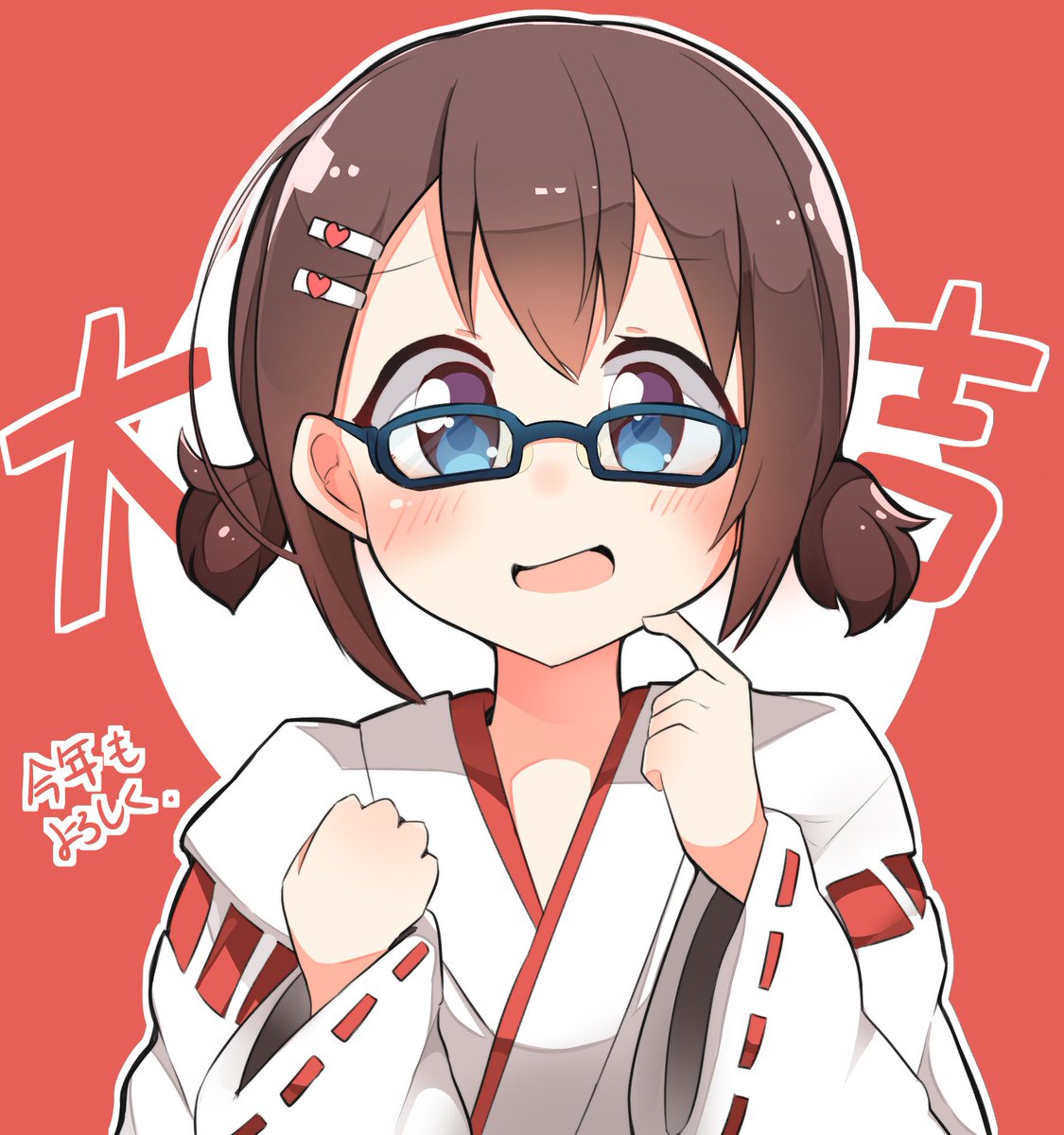なるほどね
#眼鏡の日
#ぱちおあーと 