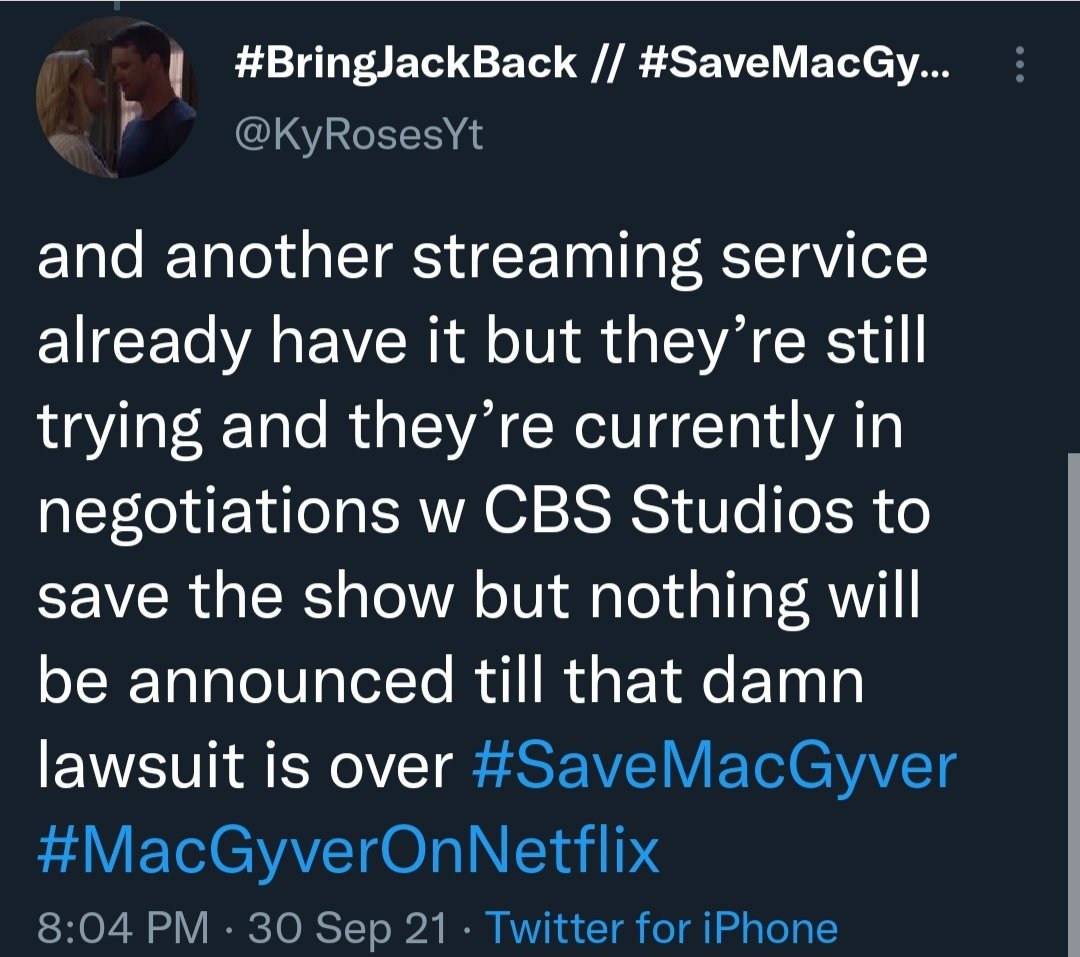 SaveMacGyverHQ's tweet photo. You guys know what to do! Go call, request, and live chat with @netflix! Show them exactly how much we want them to buy MacGyver and make Season 6! #SaveMacGyver #MacGyverOnNetflix #NetflixandTill https://t.co/brQAmoYsPH