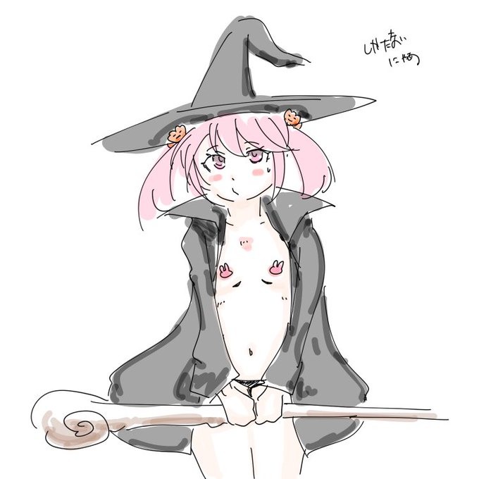 十月になったのでハロウィン絵を再掲します 