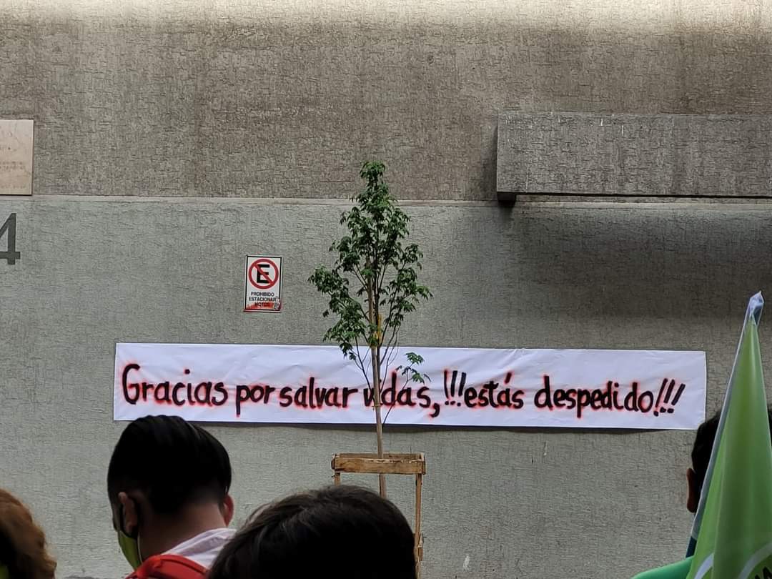 Para el #PeorGobiernoDeLaHistoria la pandemia del #coronavirus ya terminó.
Despidos masivos de los que hasta hace pocos éramos los héroes
Despidos con aviso de 1 día de anticipación
Así actúa este gobierno criminal, indolente e inepto.
#fuerapiñera #ElPeorPresidenteDeLaHistoria