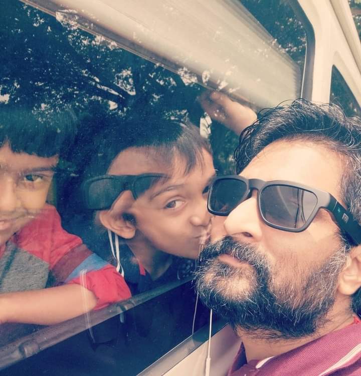 cinemapatti's tweet photo. Pic of the day #AadvikAjithkumar @richardrishi

#RudraThandavam
#Valimai 🔥 https://t.co/YMkqdzsNXt