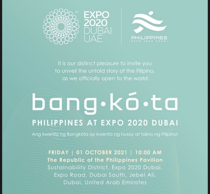 Welcoming Oct on a high note coz today, we are going to make history. I'll be leading the Chorale at the Grand Opening of the Philippines Pavillion at Dubai Expo 2020. This is for you <a href="/mainedcm/">Maine Mendoza</a>! For taking a break in tweeting just to focus on my big responsibility.

#MaineMendoza
