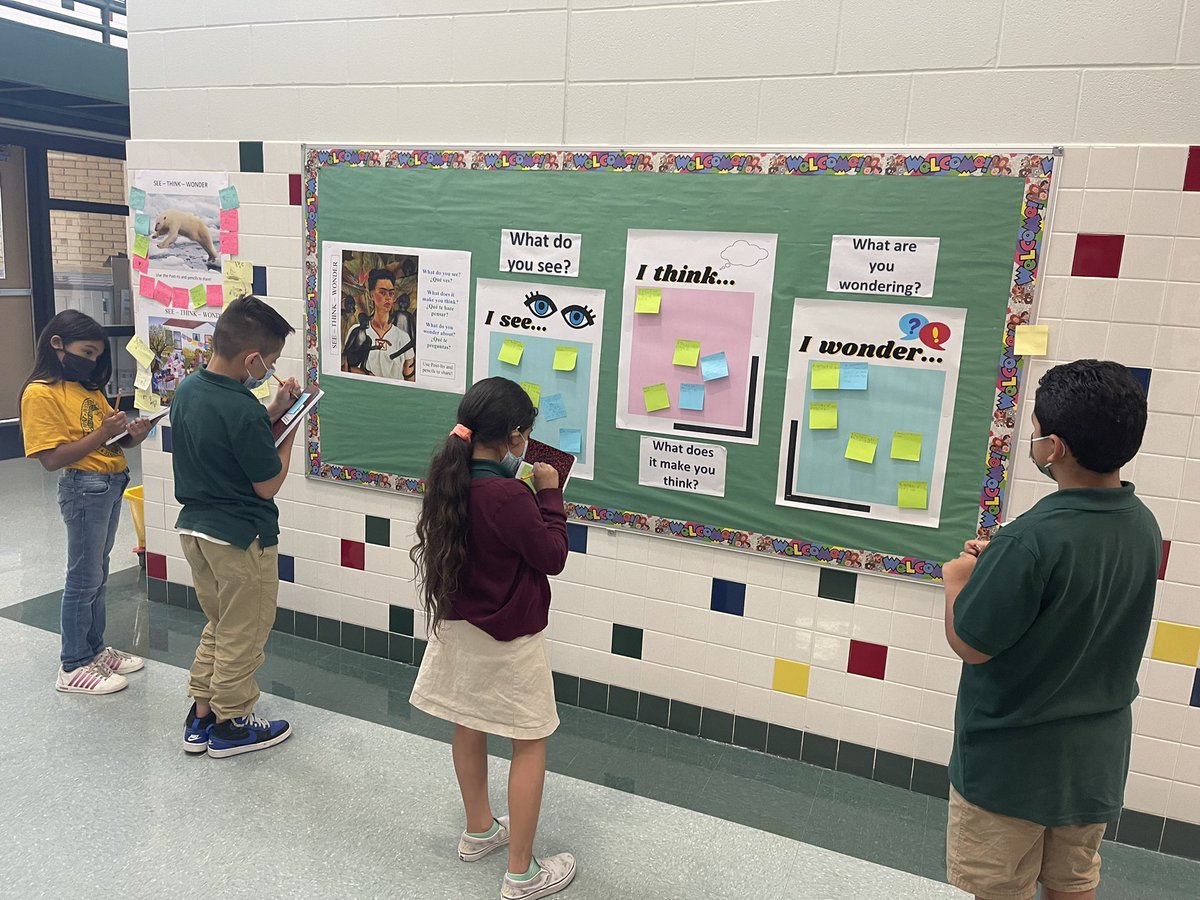 genevie79cr's tweet photo. Started our @LasPalmasEISD Mexican American Studies (MAS) Student Group this afternoon with a See-Think-Wonder! We had good conversations & students are eager to learn. We’ll be exploring the #IBAttributes of being principled, knowledgeable, inquirers, & communicators! #LPEPawsUp https://t.co/GC9LpOOwM5