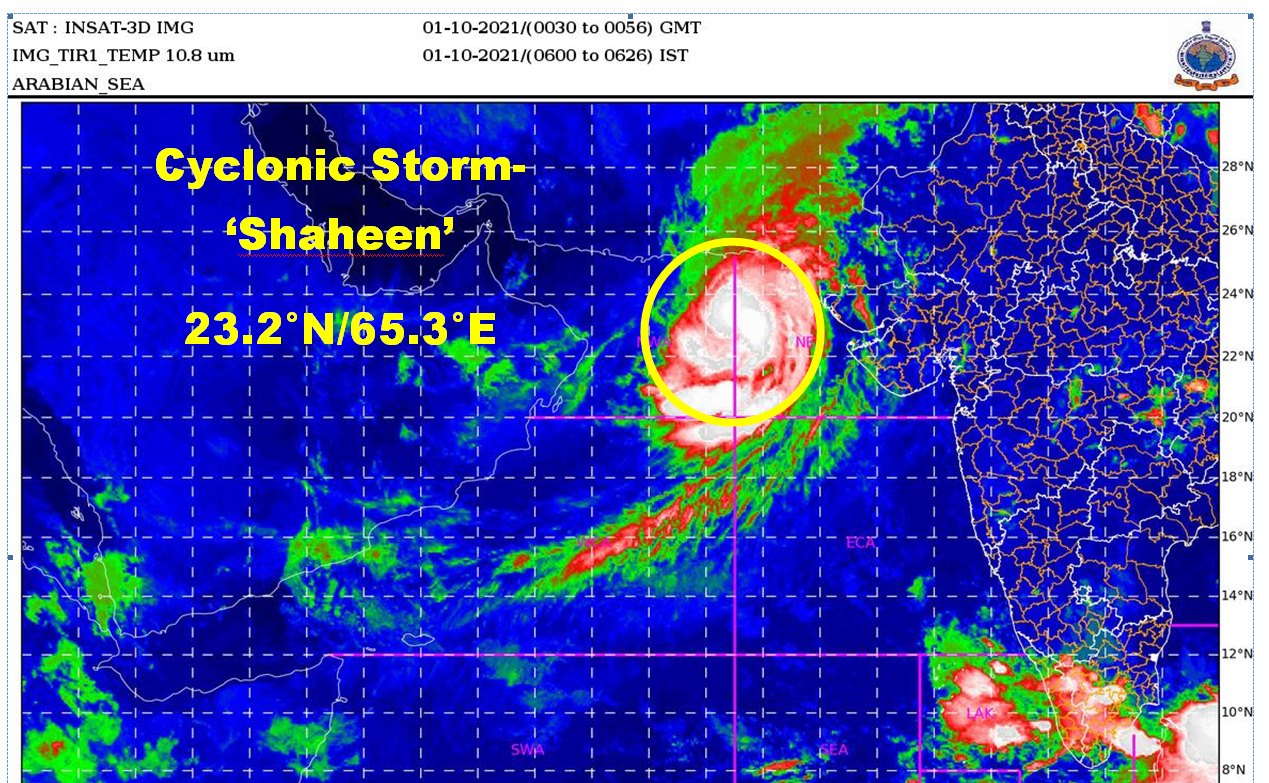 Weather Updates PK on Twitter "TROPICAL CYCLONE SHAHEEN FORMS IN