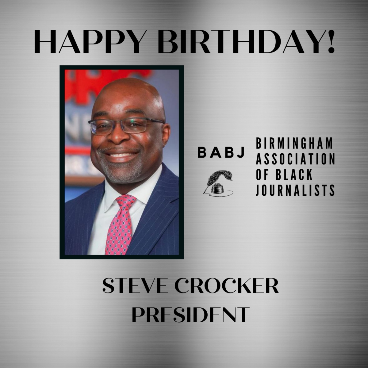 Wishing a very Happy Birthday to BABJ President Steve Crocker! 
