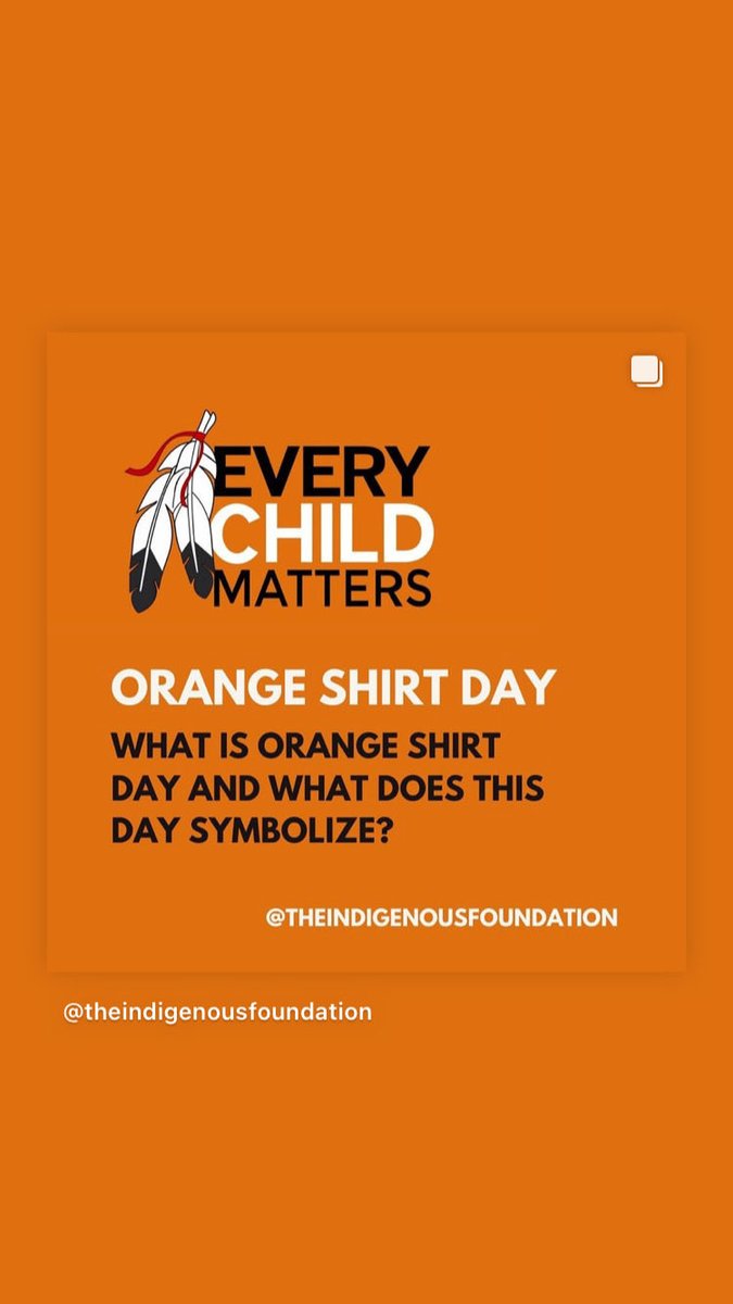 AseesFoundation's tweet photo. Canada’s first National Truth and Reconciliation Day #EveryChildMatters #orange shirt day@TheIndigenousFoundation https://t.co/Q80uY8SETy