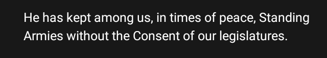 I was reading the declaration of independence (as you normally do) and... https://t.co/k4irg43tvh