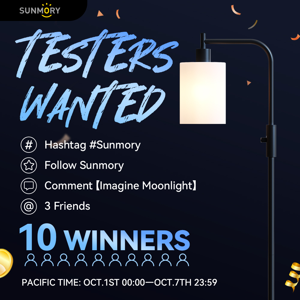 sunmoryofficial's tweet photo. Who else wants a new floor lamp!!
SUNMORY's new arrival is coming 👉🏼 to be one of 10 lucky winners🤩
All you have to do is:
✨Be sure to be following @sunmoryofficial
✨Comment and tag 3 friends
✨Forward with Hashtag #sunmory
Visit our Instagram/Facebook for more information https://t.co/TLfseZMgvu