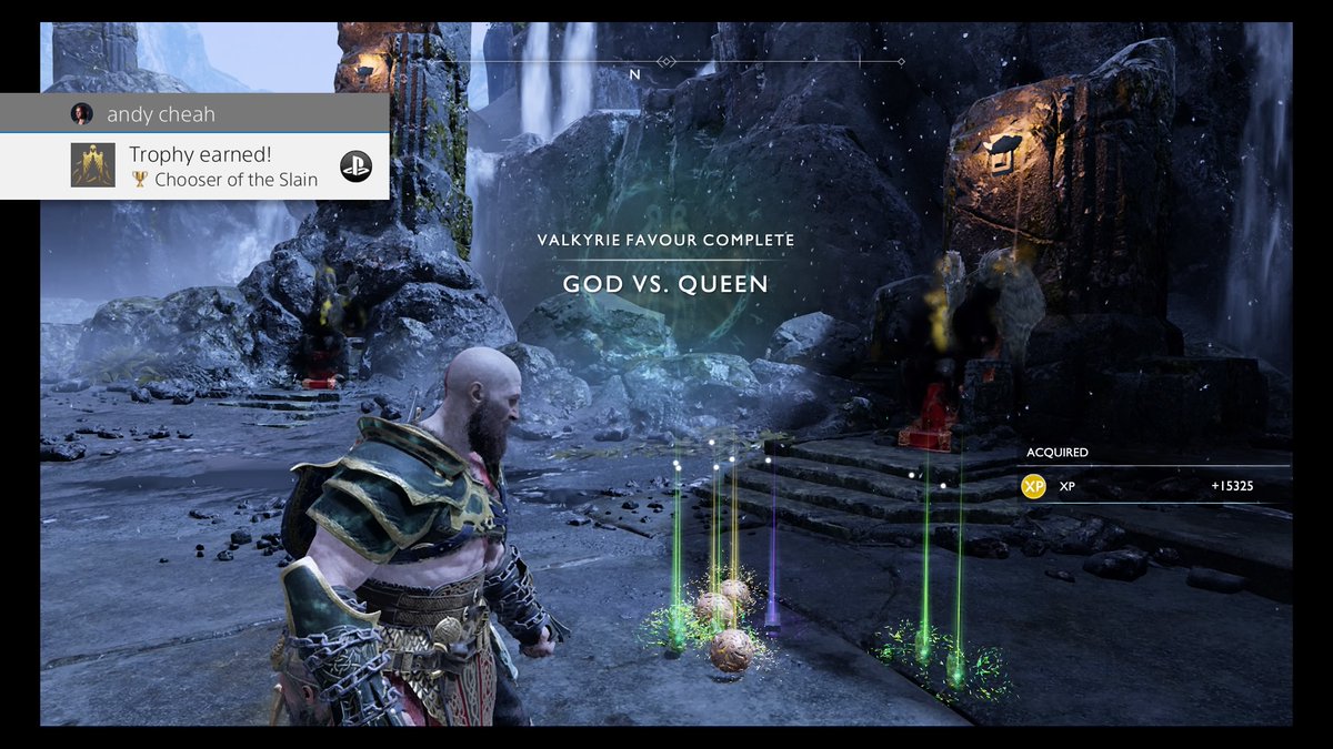 AndyCheah7's tweet photo. God of War
Chooser of the Slain (Gold)
Defeat the nine Valkyries i Did it!!! #GodofWar #PS4share https://t.co/sgTXkgiU0K