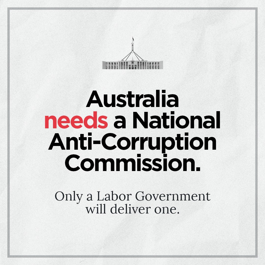 Every state has an ICAC. The Commonwealth doesn’t. 

If we had a Federal ICAC, how many of Scott Morrison’s ministers would still be around? #auspol