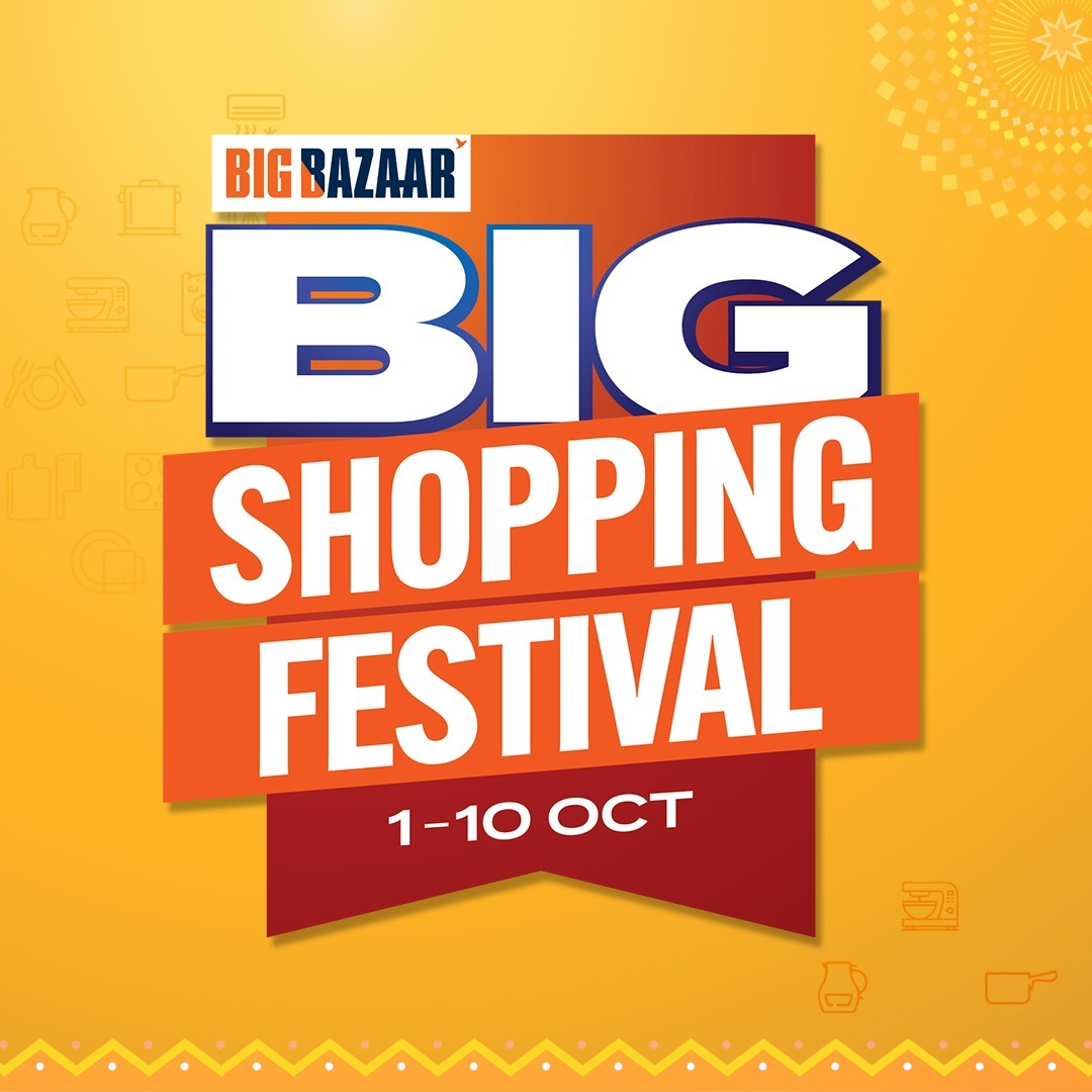 HarishKTanwar's tweet photo. Big Bazaar Shopping Festival Start from Today 👉 https://t.co/Y9attCp9Iy https://t.co/70CaWUIZuR