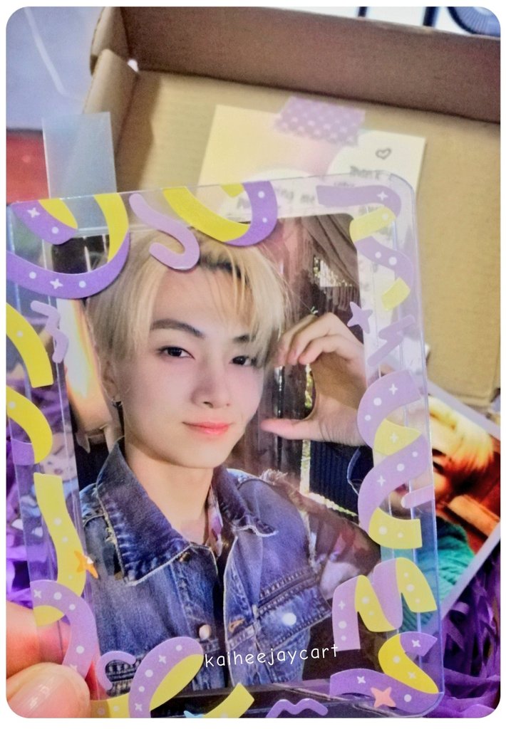kaiheejaycart's tweet photo. hello iya! jongseong arrived na😭 thank you for reaching out to me nung hinahanap ko to first day pa lang >< so much kilig talaga huhu <3333 
@O2O9cart https://t.co/e3NMSvcvtF