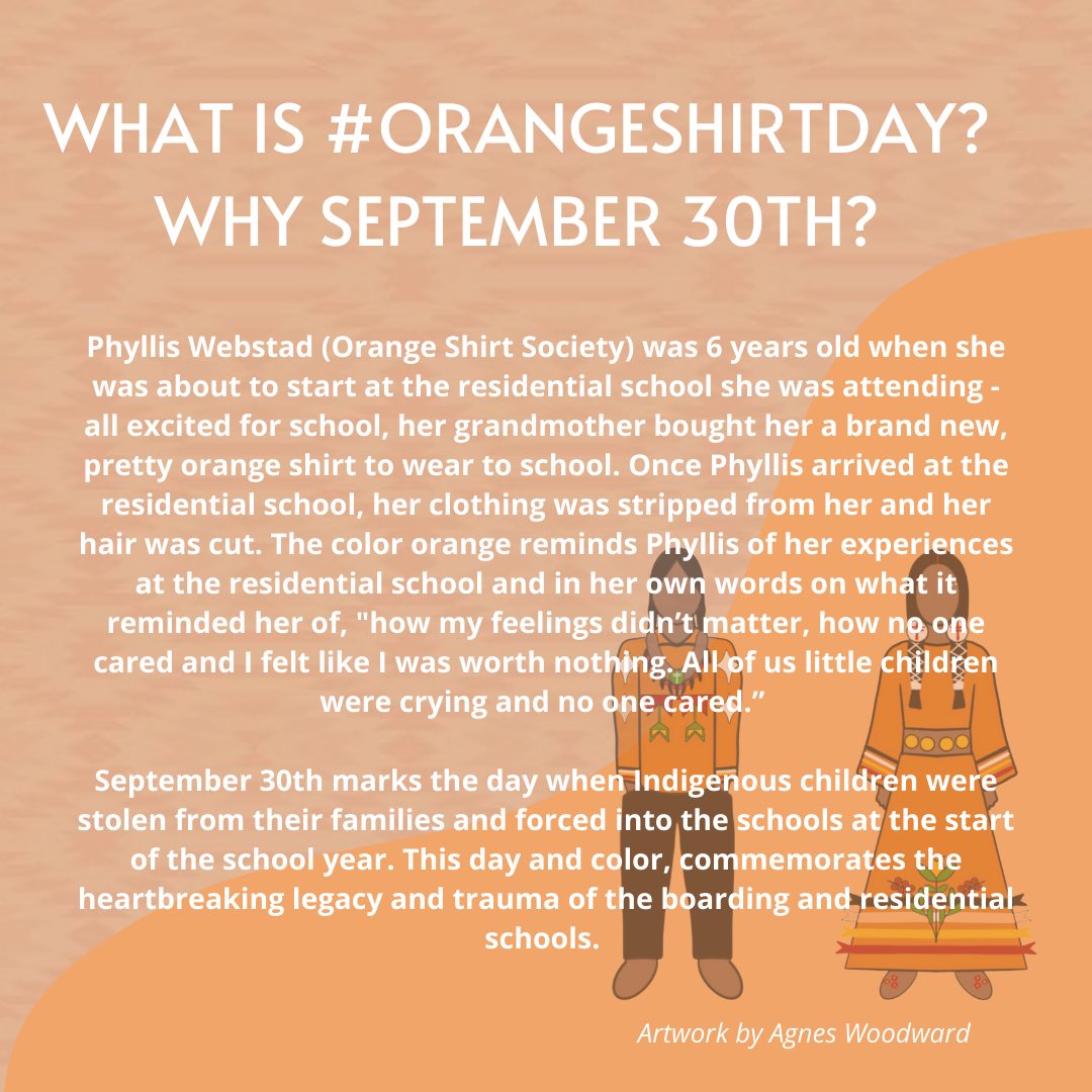 _NativeInLA's tweet photo. Don’t know what today is and why it’s important!? #OrangeShirtDay 

Here you go! And you can participate and still sign up (latest 10/3 by midnight EST) for the virtual run! Register here: https://t.co/Dv9oE2H6Hk https://t.co/BUWIXDzDm6