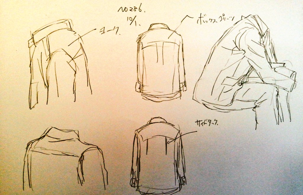 #一日一模写 286/365 
