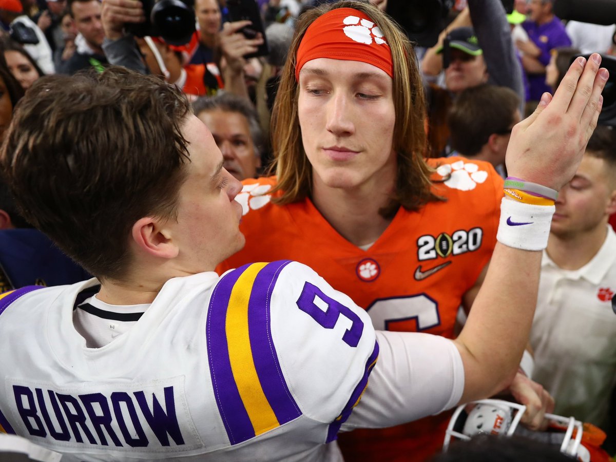 Trevor Lawrence has only lost TWICE in his entire football career when leading by 10+ points.

Joe Burrow is responsible for both of those losses.