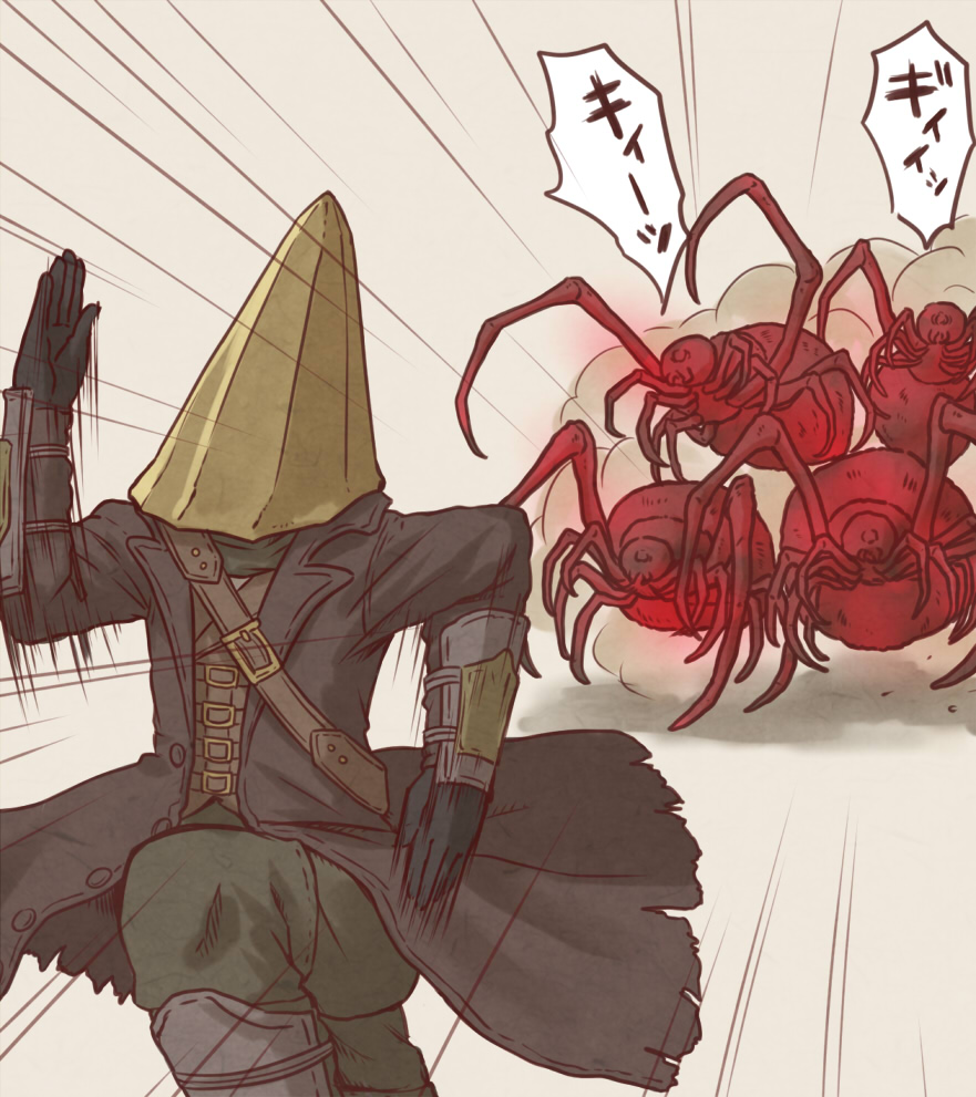 #5000RT以上だった過去絵を載せよう
これだわ #Bloodborne 