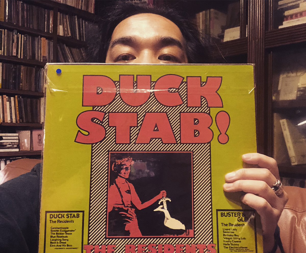 SuzukiJunzoINFO's tweet photo. 今日もしこしこレジデンツ。今更ながら堪らん。まじで堪らん。 #Residents #DuckStab #BusterAndGlenn #RalphRecords #TheCrypticCorp https://t.co/gHDMrU3bQP