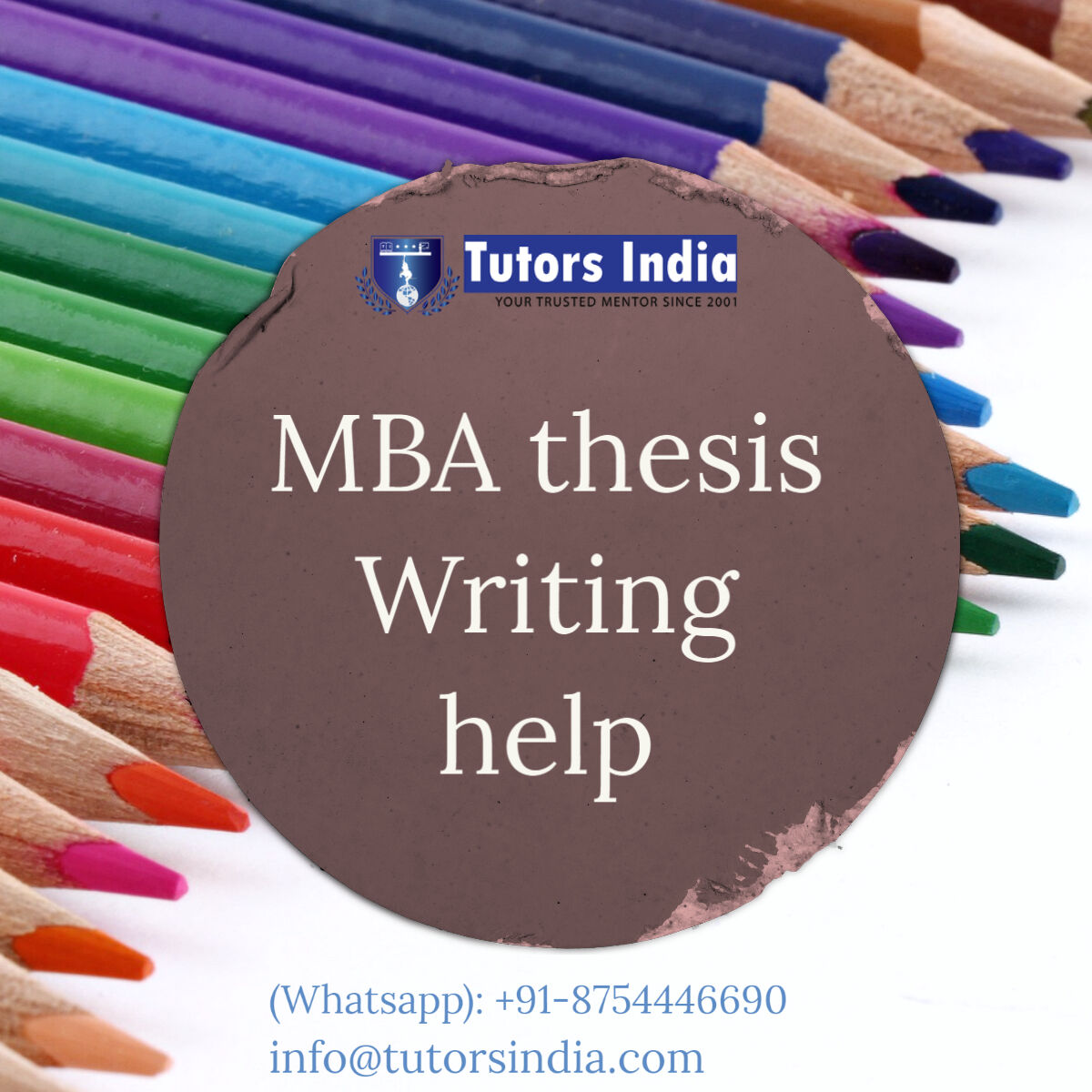 TutorsIndia's tweet image. MBA Thesis Writing help 

For #Enquiry
bit.ly/2PuariO
info@tutorsindia.com
(Whatsapp): +91-8754446690
(UK): +44-1143520021

#mbathesis #mbadissertation #dissertationwriting #dissertationwritinghelp