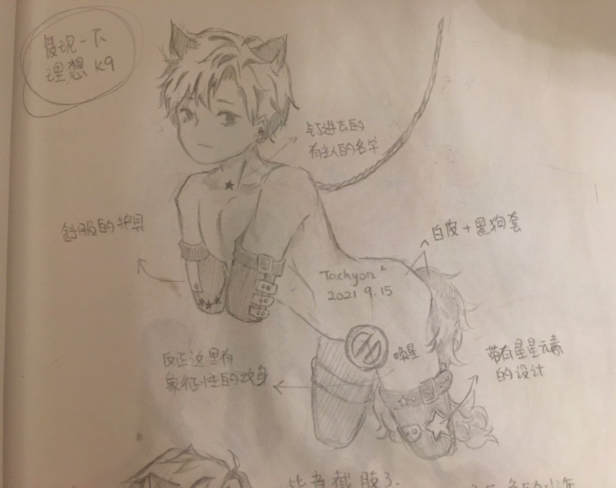 owo72441499's tweet photo. 画了一个理想型 k9:
清秀的男孩，恰到好处的薄肌，有着朝气和少年的活力。调教时，泛红了耳根，支支吾吾的抗拒，但身体早就起了反应，眼神也露出小狗般，对主人认可的期许。
（不慕残，画里的设定是意外截肢）

#狗奴 #k9 #女s男奴  #女王 #调教 https://t.co/KIeJUdJuin