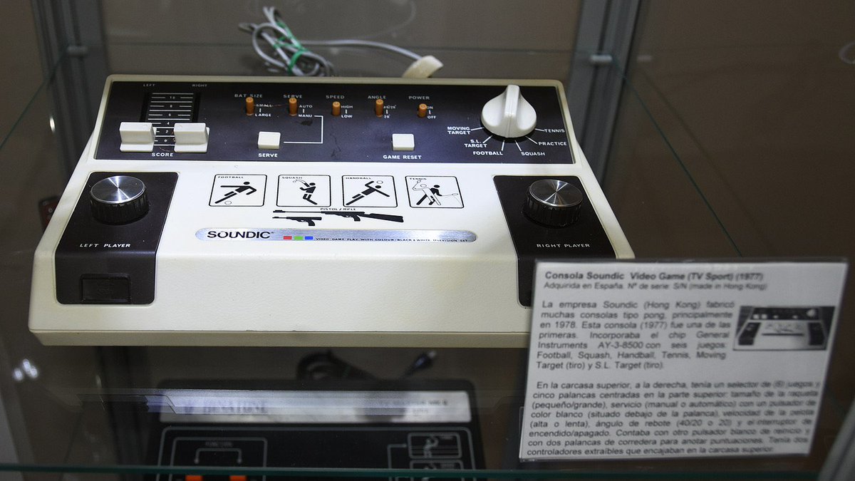 Heraani's tweet photo. @gameinformer My dad bought us this in the late 70’s. Then the Commodore Vic-20. Later I got a hand held Space Invaders then the Nintendo Game and Watch Donkey Kong, Oil Panic, Fire Attack, Green House. https://t.co/3HlIzCxv1s