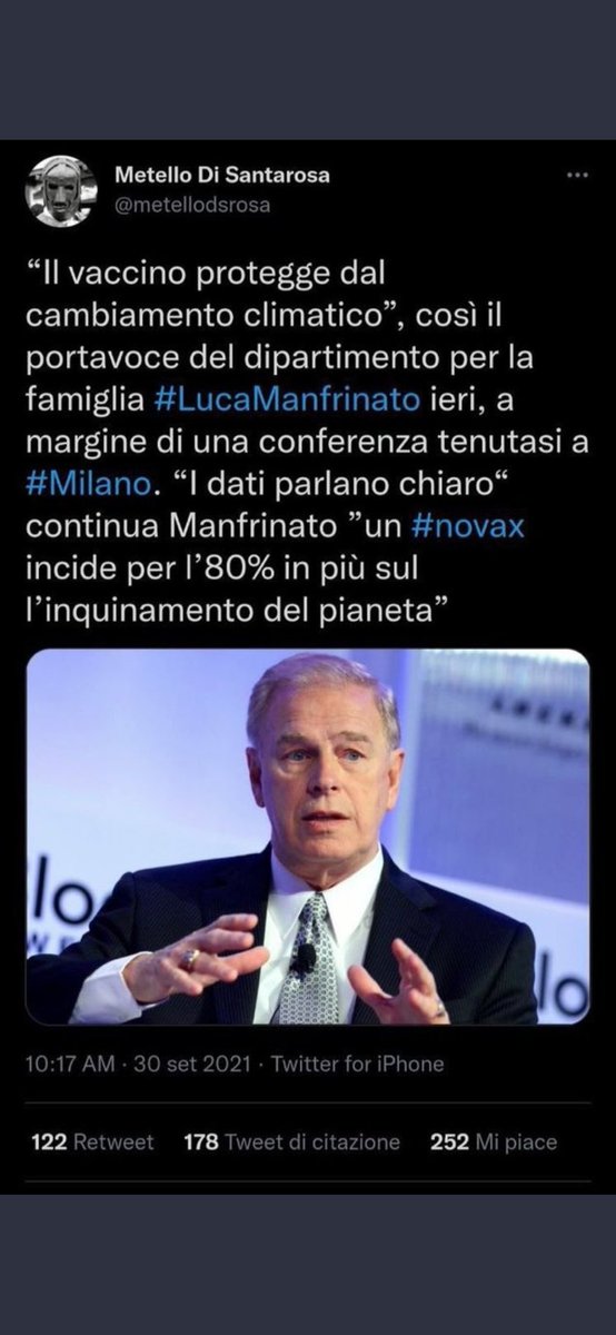 Ha ragione.
Se non ti vaccini sopravvivi quindi inquini😂😂😂