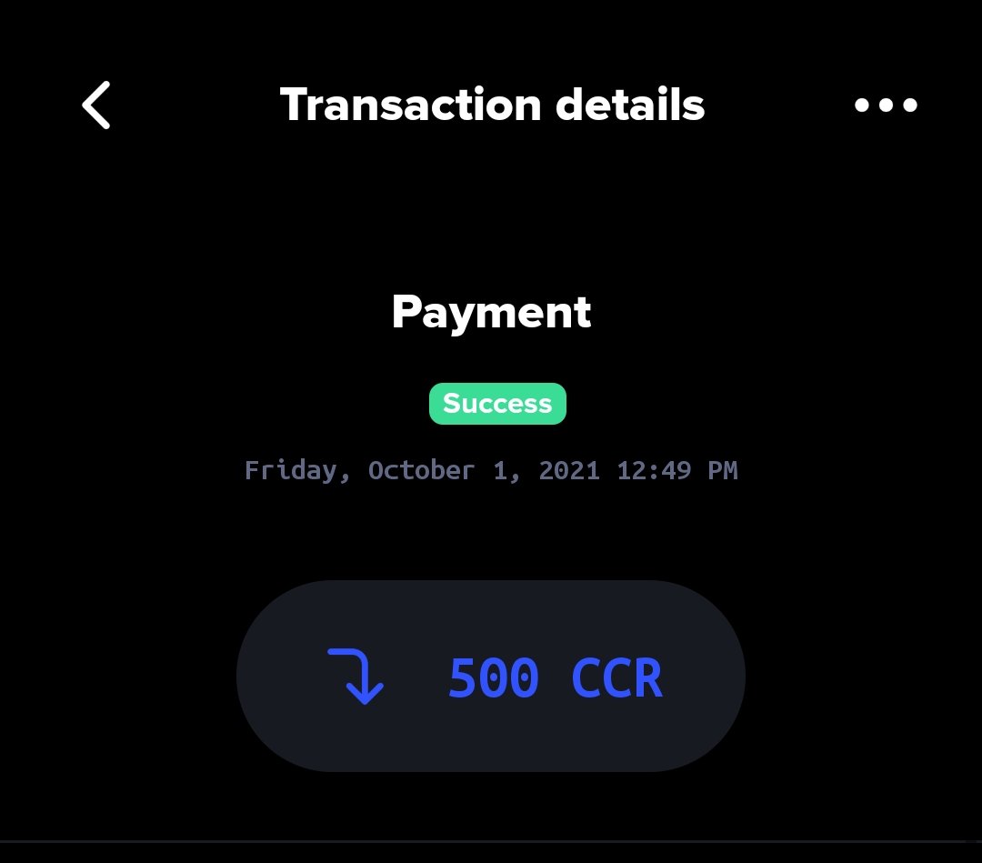 Dan2mcdr's tweet photo. Thank you so much @CCR_xrpl . cheers 🥂
#cocopower
#XRPcommunity
#Xumm
#XummCommunity https://t.co/Jy2HH5iGmT