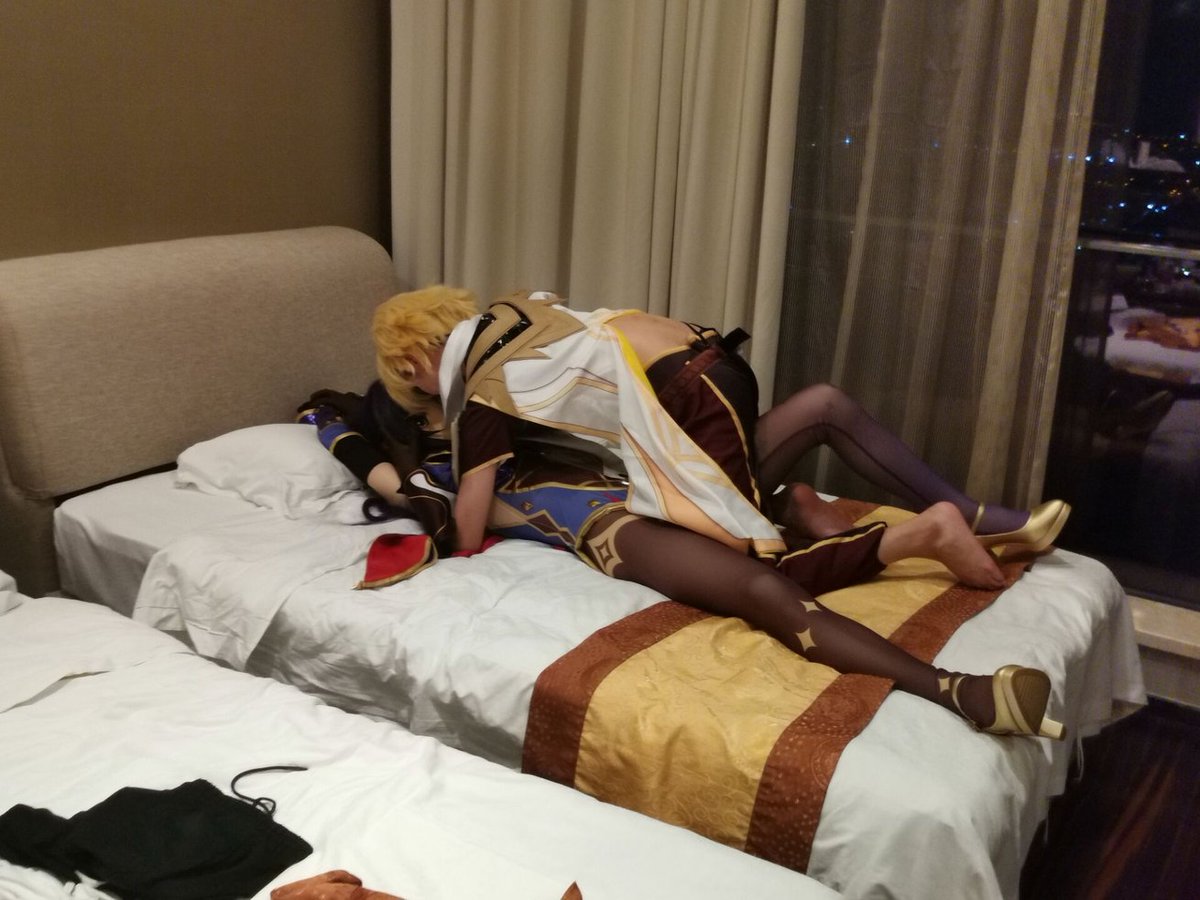 不愿透露身份的莫娜 #伪娘 #原神 #kigurumi #莫娜 https://t.co/Cof8AlD7Fh