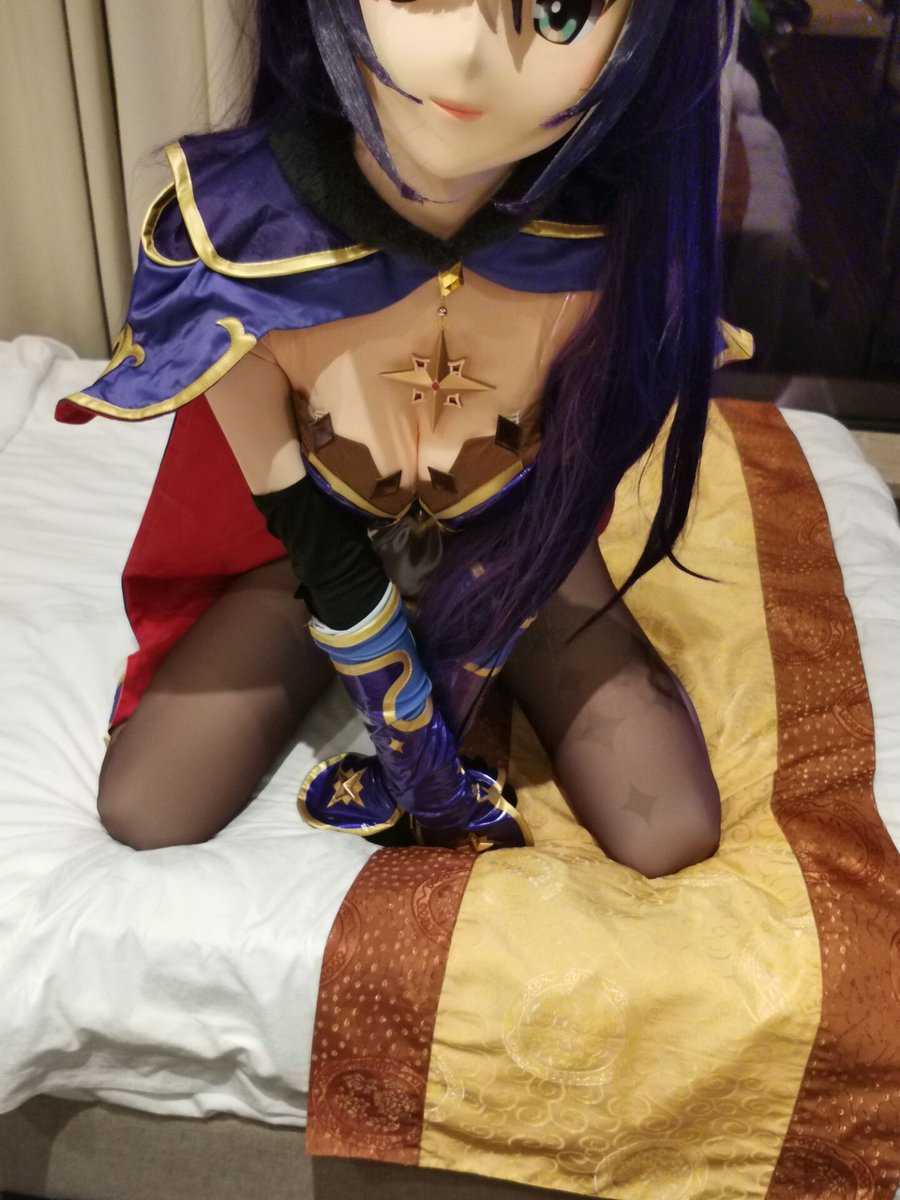 不愿透露身份的莫娜 #伪娘 #原神 #kigurumi #莫娜 https://t.co/Cof8AlD7Fh