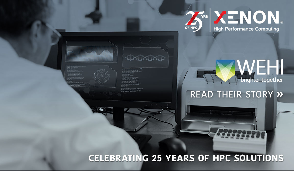 Walter and Eliza Hall Institute (WEHI) deployed a XENON #privatecloud #solution which delivers efficient on-demand computing for their team, enabling an agile workflow and faster results for time sensitive #medicalresearch.

Read the WEHI story: ow.ly/nj0n50GjTpP