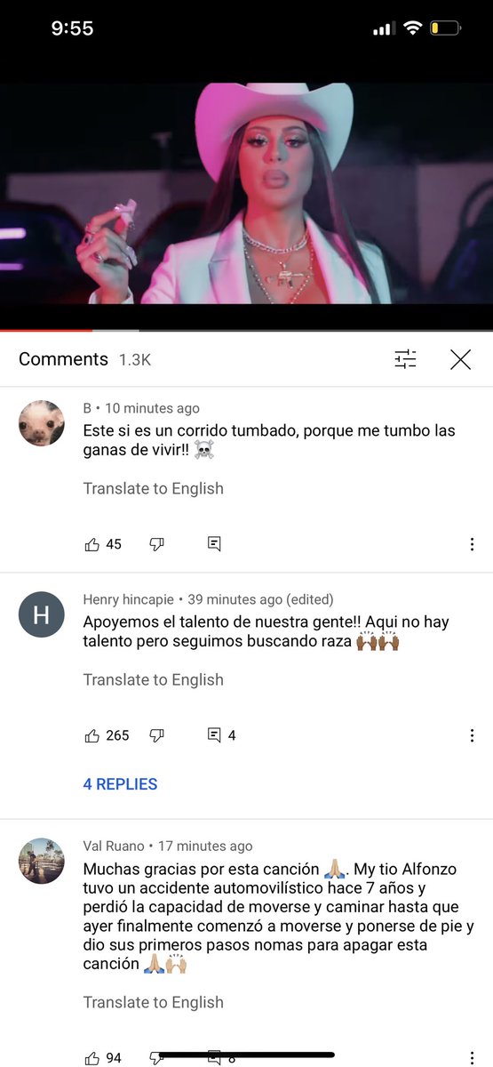 Daniela15Villa's tweet photo. The comments to jenny 69’s new corrido 😭 I can’t hahaha https://t.co/JMUpUjpv8M