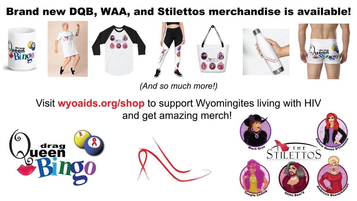 WyoAids's tweet photo. Get awesome swag and support an amazing cause! Visit https://t.co/AEw3HyIWr4 to check it out! https://t.co/vKDvwwiUc8