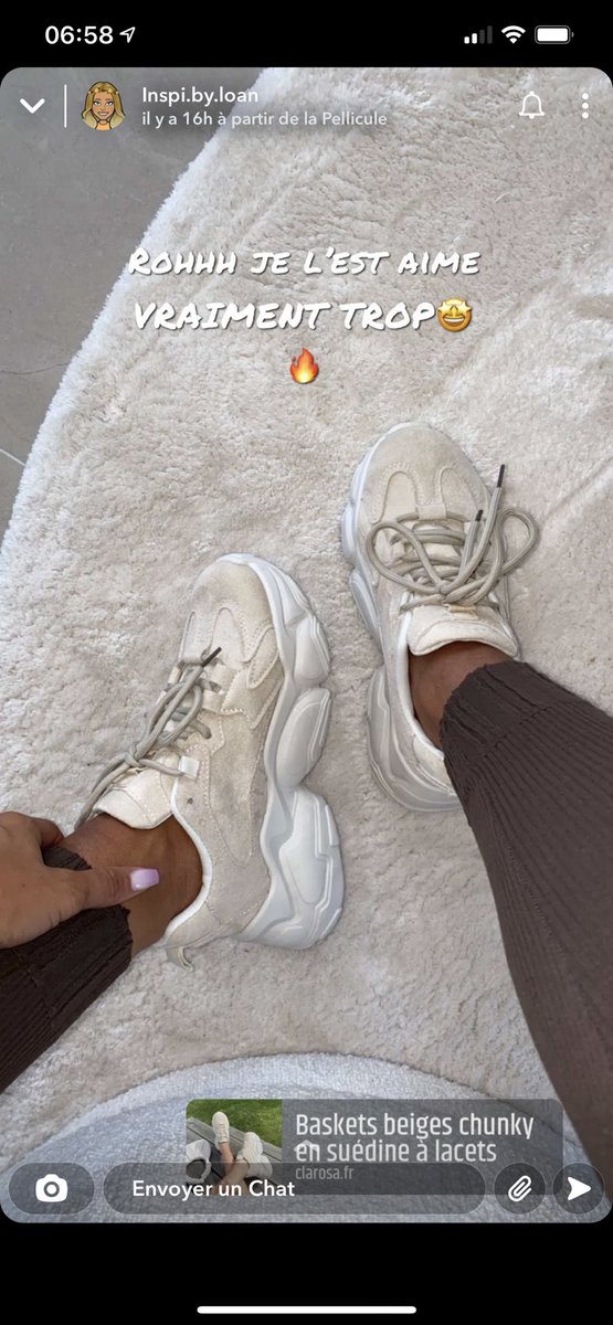 mia34089192's tweet photo. Pk elle ment tte sa vie elle porte que des marques de luxe et la elle craque sur les clarosa allez allez en plus elle en rajoute comment elle est pas crédible menteuse même devant Dieu quand elle dit qu’elle est convertie #inspibyloan https://t.co/bqho8eAbJo