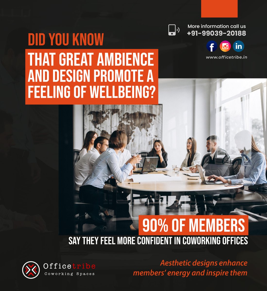 Officetribe_Co's tweet photo. Aesthetically designed coworking space is waiting for you! Join us today to thrive together! To book your Free Trial for a day, call us at 9903920188
#coworking #coworkingspace #officespace #coworkinginnortheast #coworkculture #coworkingcommunity #coworkcommunity https://t.co/wbIxLcSaUI