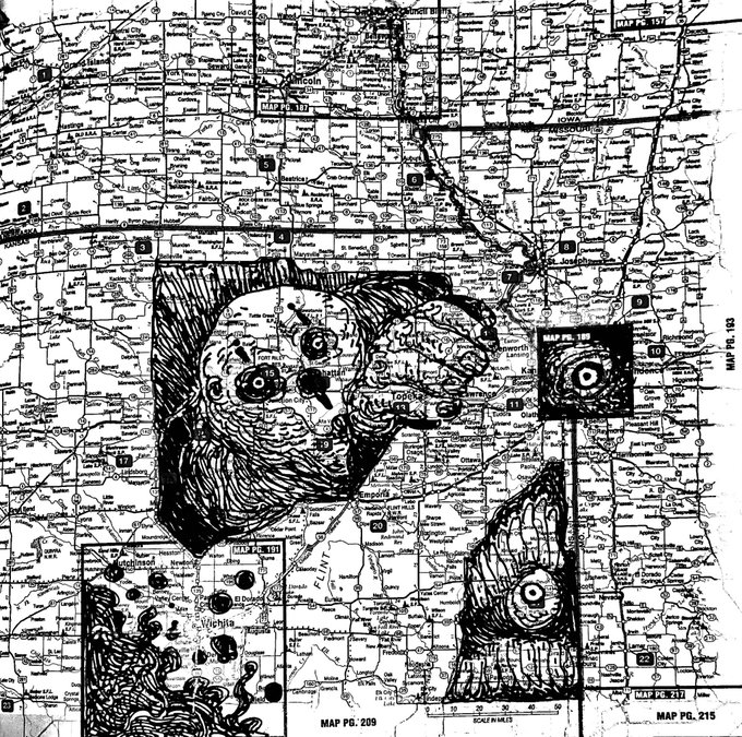 Revisited that old map book for a quick exercise 