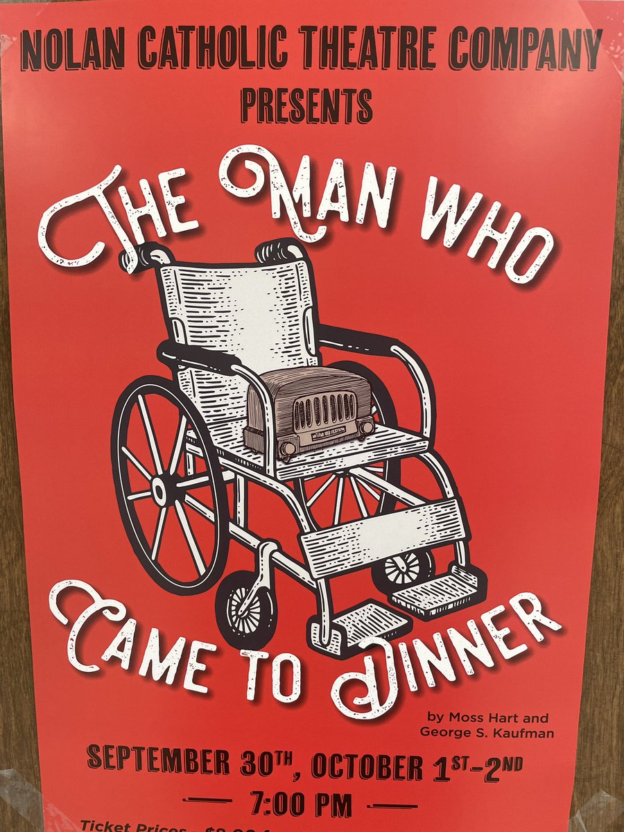 theatrenolan's tweet photo. Come out tomorrow or Saturday night to catch our fabulous actors in this timeless classic show! https://t.co/WvDGeOHYsm