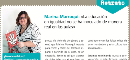 RosaFornerCalpe's tweet photo. Hay q hacer un planteamiento sobre cómo estamos educando a nuestrxs jóvenes. Y el retrato d @EditorialGrao d @marinamarroqui es un buen punto d partida https://t.co/qHJDHRK8Dk #violenciadegénero #violenciasexual #educarenigualdad #secundaria #esonoesamor #educación #docentes https://t.co/0iWkCBKBA9