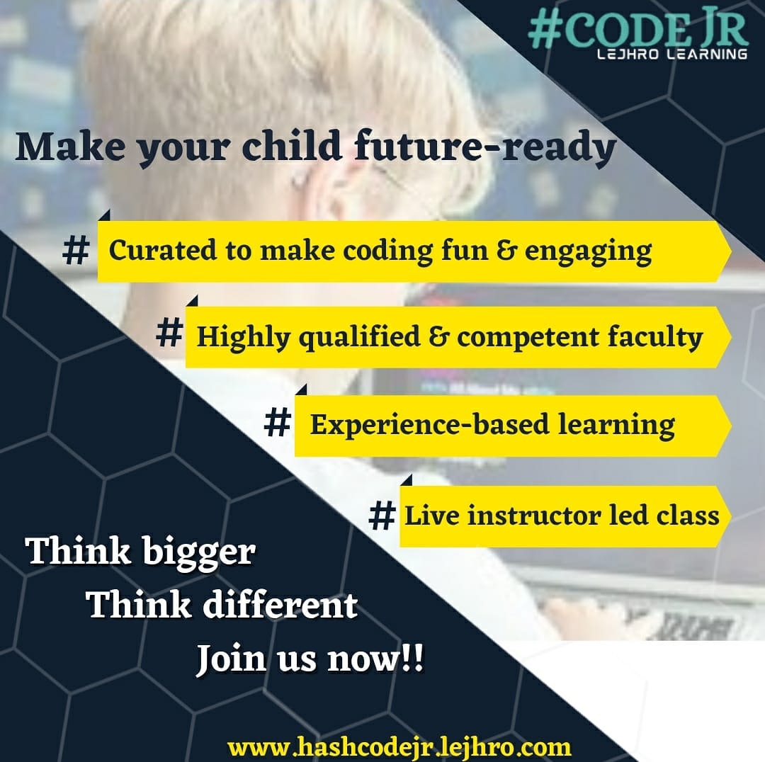 HashcodeJ's tweet image. Exciting News 🎉🎉

✨ FREE TRIAL CLASS FOR LIL&apos; CODERS ✨
Are you ready??? 
It&apos;s time to learn the art of coding from scratch. Head to our link in bio to register for a virtual course.🌟 
 #girlscancode #dailyparenting
#codingforkids #kidscancode #kid #kidswhocode #homelearning