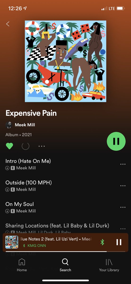 kmgkillswitch's tweet photo. Got that #ExpensivePain on repeat @MeekMill strikes again!!!!! Another Classic Album!!!!!!! https://t.co/rKfkwYifzq