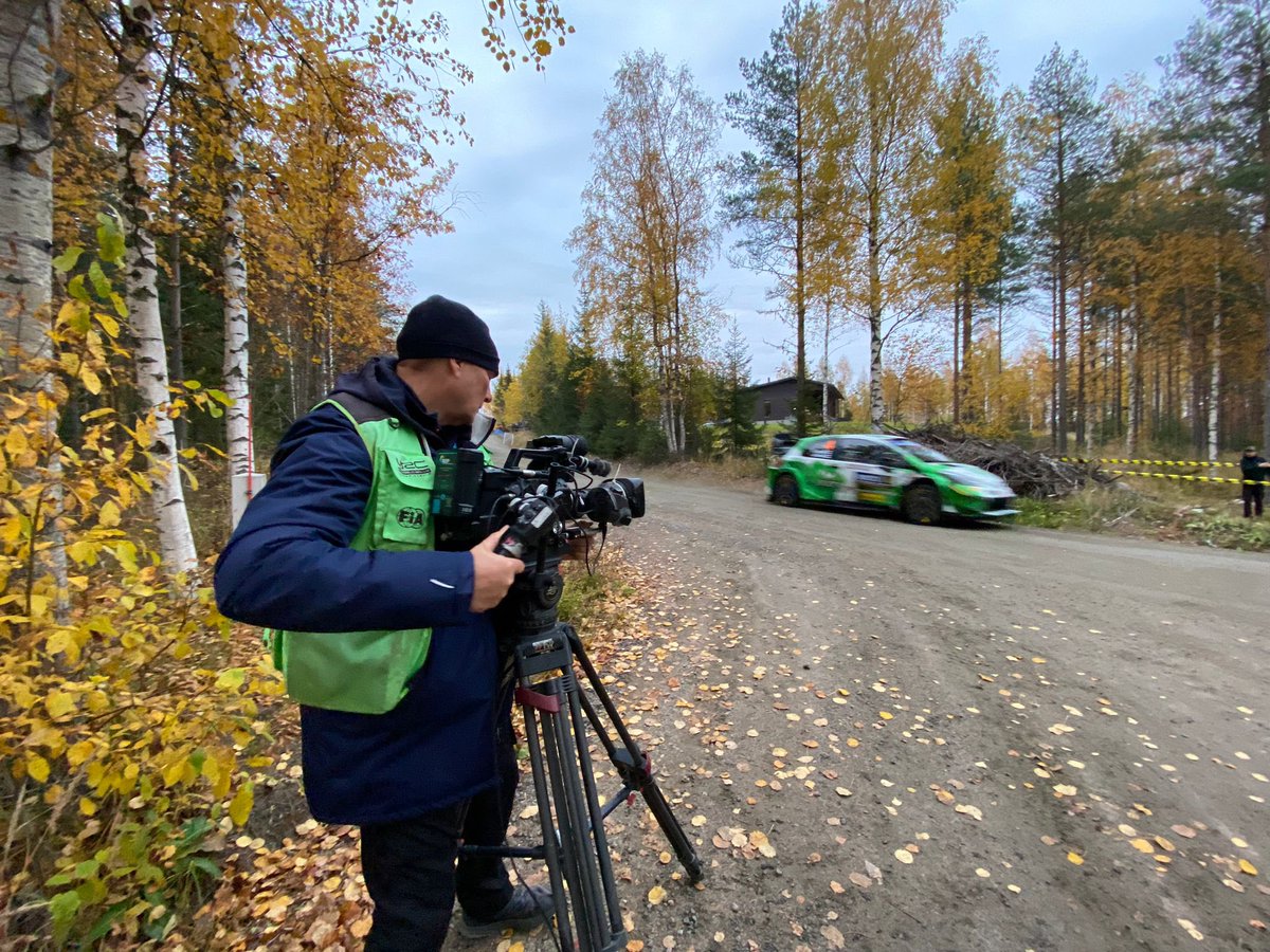 It’s time for our #WRC home event! Shakedown is live here at #SectoRallyFinland 🤩 #WRCLive