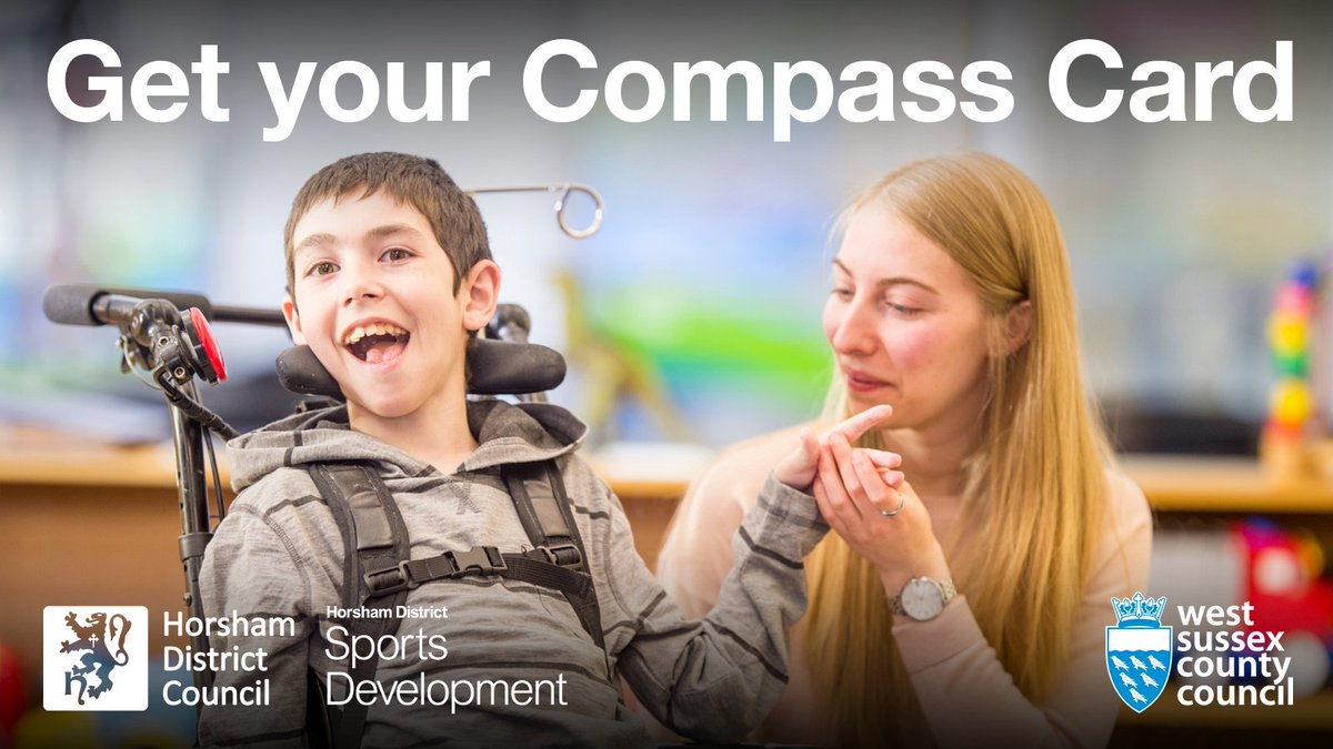 The <a href="/AmazeCompass/">Amaze Compass Card</a> scheme is for young people aged up to 25, with special educational needs and disabilities, who live or go to school in West Sussex 📍

Register for a Compass card today to get fantastic leisure discounts, freebies and much more ⬇️ orlo.uk/qBaFX
