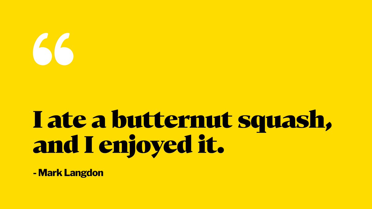 OOCFootballWeek's tweet photo. "I ate a butternut squash, and I enjoyed it." - Mark Langdon @marklangdon @maxrushden @bglendenning @PhilippeAuclair #OOCFootballWeekly #FootballWeekly https://t.co/RbkbtkIALW