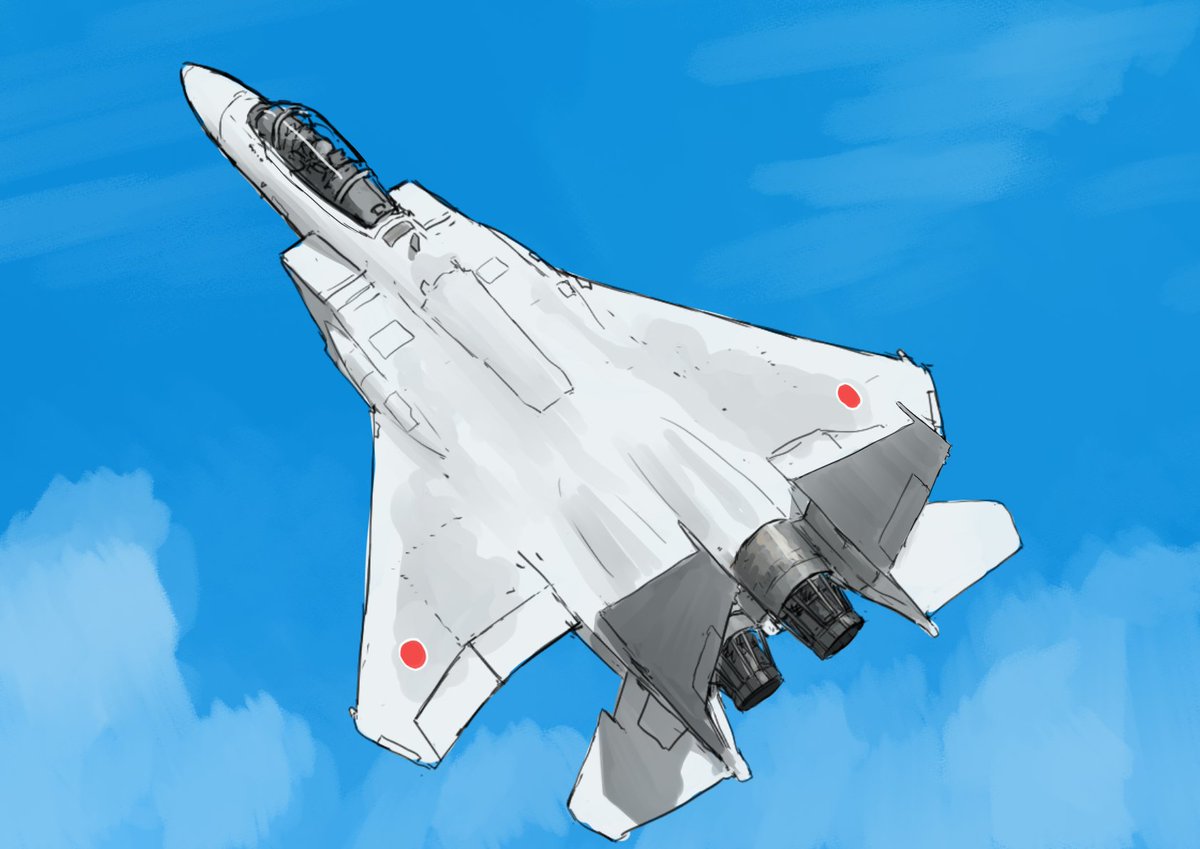「F-15です 」|Doroniのイラスト
