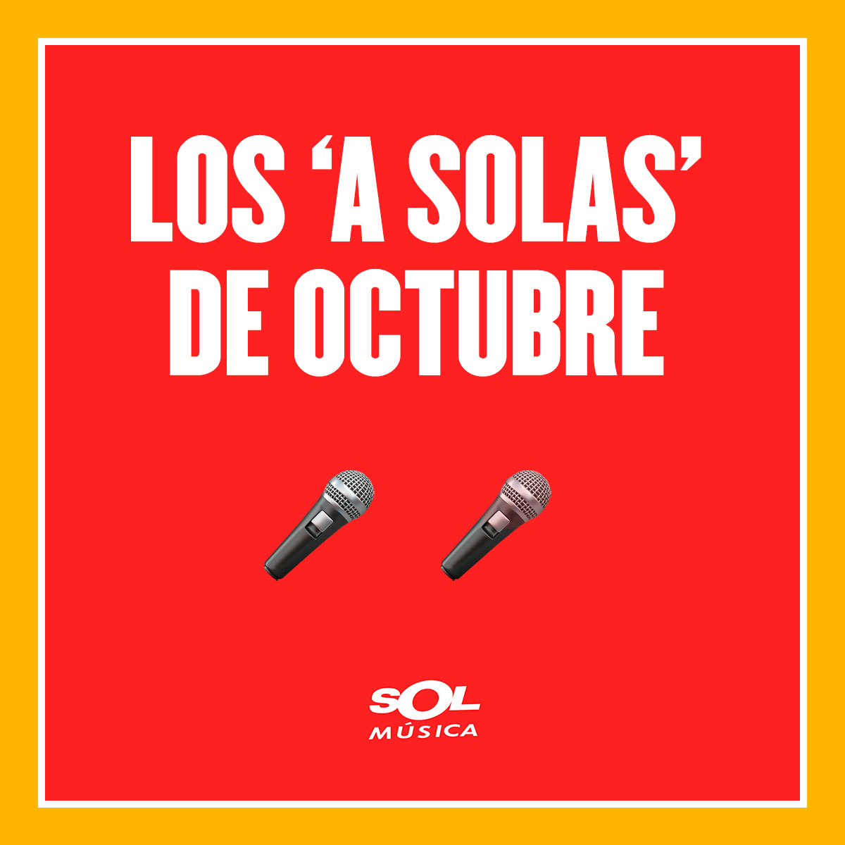 SolMusica's tweet photo. 🎸 Los sábados a la hora del vermú tienes la mejor música para acompañarte.
No te pierdas los estrenos de #ASolas en #SolMusica https://t.co/NPEu80HMC8