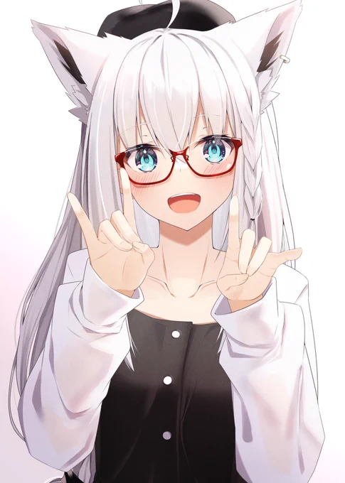 #眼鏡の日 #メガネの日 
女の子と眼鏡はいいぞぉ 