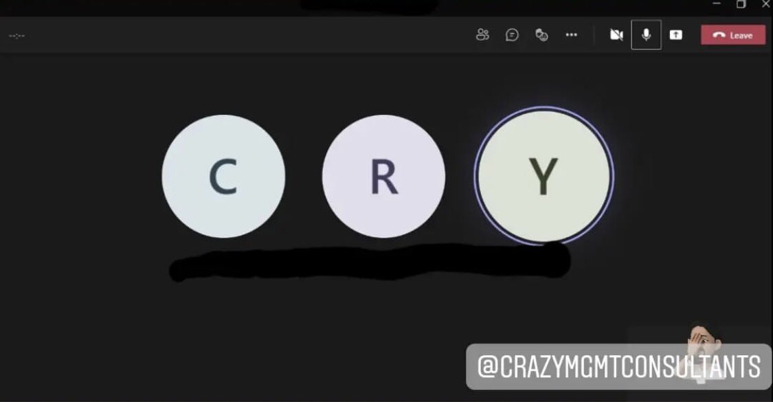 CrazyMgmtCons's tweet photo. Friday meetings past 4pm be like https://t.co/OSCjzc20Cw