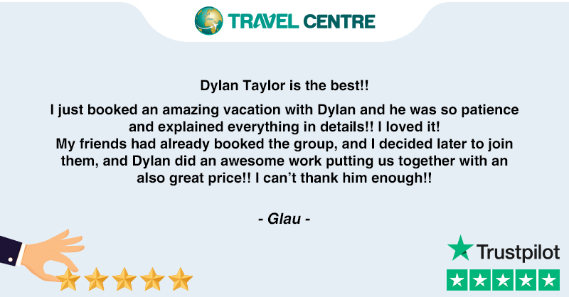 TravelCentreUS's tweet image. 🛫 Travel Centre takes your booking experience to a perfect level where the service is exceptionally good and your vacation becomes even better.

#BookingExperience #TrustpilotReview