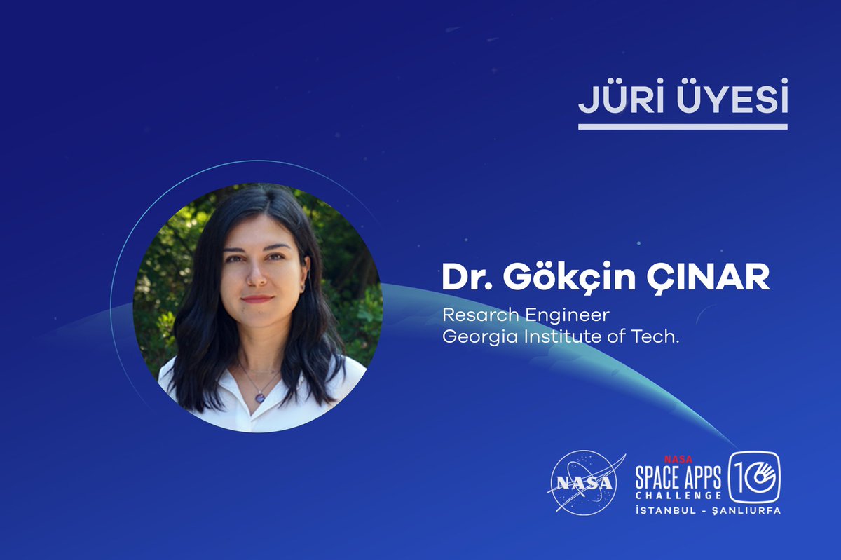 sacturkey's tweet photo. #SINIRLARINÖTESİNDE mottomuz ile yola çıktığımız NASA Space Apps Challenge 2021 Hackathonu' nda @GokcinCinar ı bir kez daha jüri üyesi olarak ağırlamaktan onur duyuyoruz. https://t.co/amWitDGjnK