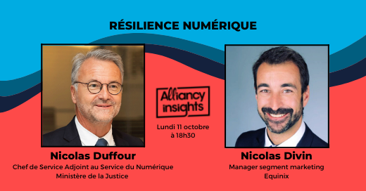[Alliancy Insights] #RésilienceNumérique

🗓️ 11/10 à 18h30
💬 Nouveaux risques sur les architectures (#multicloud, hybride, legacy…) : comment optimiser ?
🗣️ Nicolas Duffour (@Justice_gouv) et Nicolas Divin (<a href="/EquinixFR/">Equinix France</a>)
  
Programme et inscription ➡️ alliancy.fr/insights-resil…